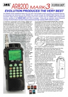 Odbiornik szerokopasmowy Broszura cz.1 dla odbiornika częstotliwości AR8200 firmy AOR